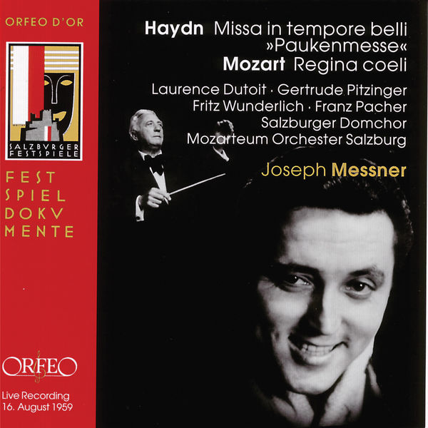 Laurence Dutoit|Haydn: Mass in C Major, Hob. XXII:9 "Missa in tempore belli" - Mozart: Regina coeli, K. 276 (Live)