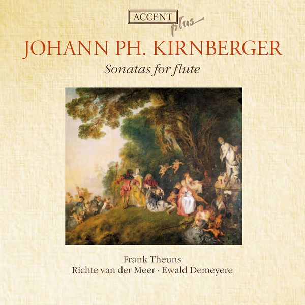 Frank Theuns - Kirnberger: Works for Flute & Harpsichord Frank Theuns - Kirnberger: Works for Flute & Harpsichord