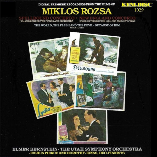 Miklós Rózsa|Spellbound by Miklos Rozsa Miklós Rózsa|Spellbound by Miklos Rozsa