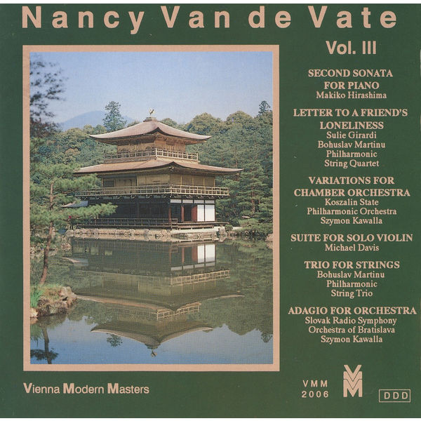  lbum Nancy Van De Vate Vol 3 Nancy Van De Vate Por Makiko Hirashima 