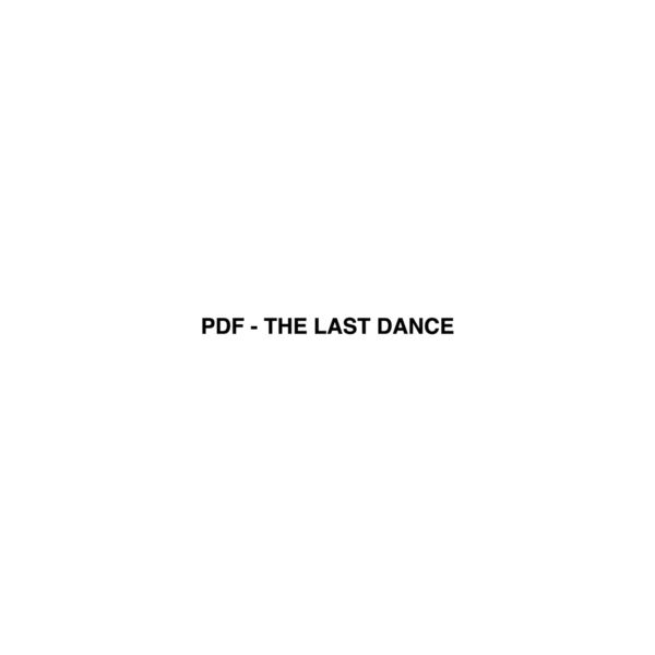 Andreas Schulz|PDF: The Last Dance