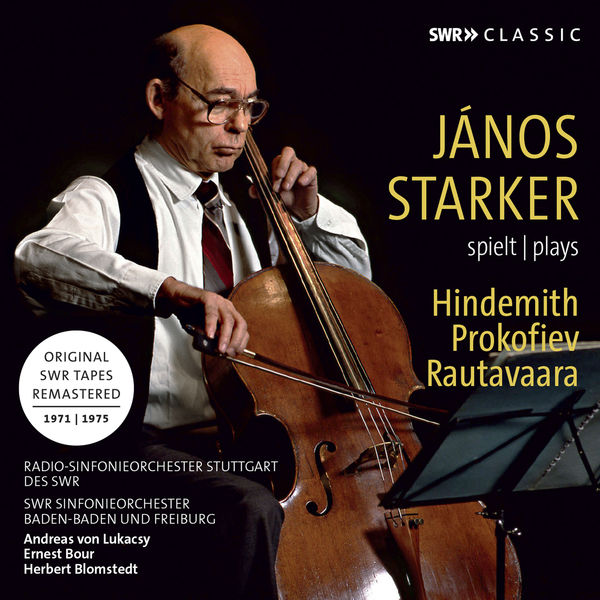 Janos Starker|János Starker Plays Hindemith, Prokofiev & Rautavaara