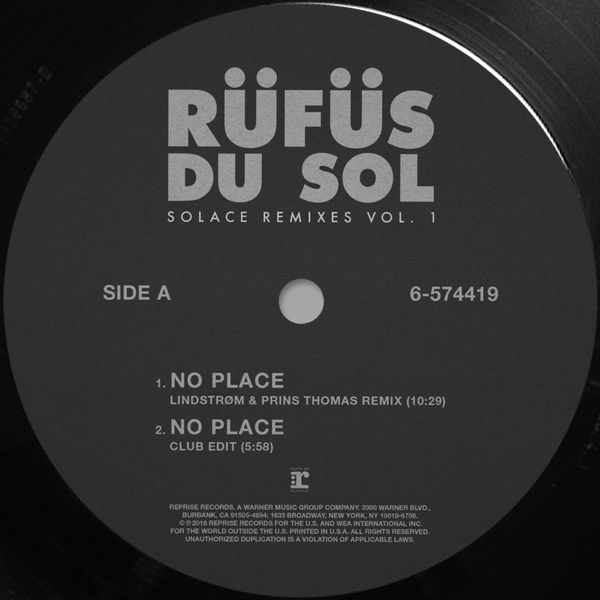 RÜFÜS DU SOL|Solace Remixes, vol. 1 RÜFÜS DU SOL|Solace Remixes, vol. 1