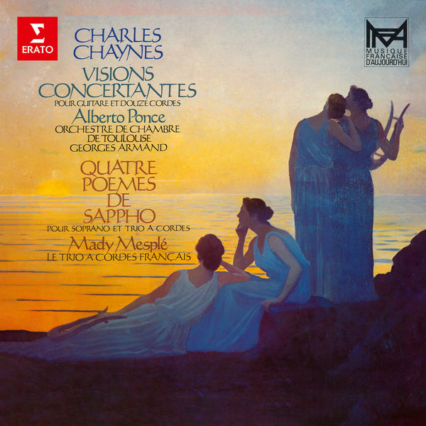 Alberto Ponce|Chaynes: Variations concertantes & Quatre poèmes de Sappho Alberto Ponce|Chaynes: Variations concertantes & Quatre poèmes de Sappho