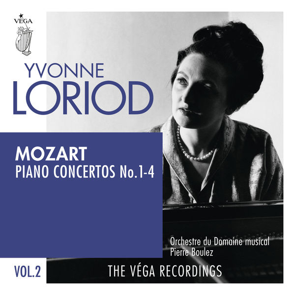 イヴォンヌ・ロリオ|Mozart: Piano concertos No. 1-4