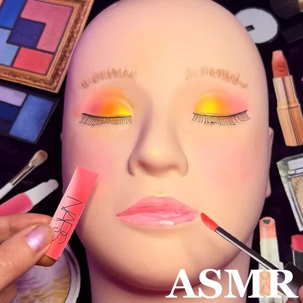 ASMR Planet|Paper Makeup on Mannequin ASMR Planet|Paper Makeup on Mannequin