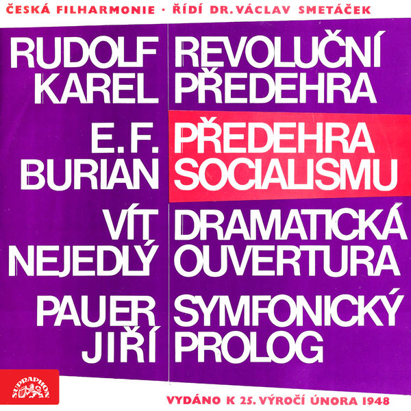 Vaclav Smetacek - Předehry (Karel, Burian,Pauer, Nejedlý) Vaclav Smetacek - Předehry (Karel, Burian,Pauer, Nejedlý)