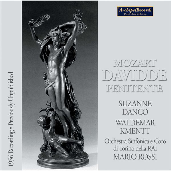 Suzanne Danco|Mozart: Davidde penitente, K. 469 (Live)