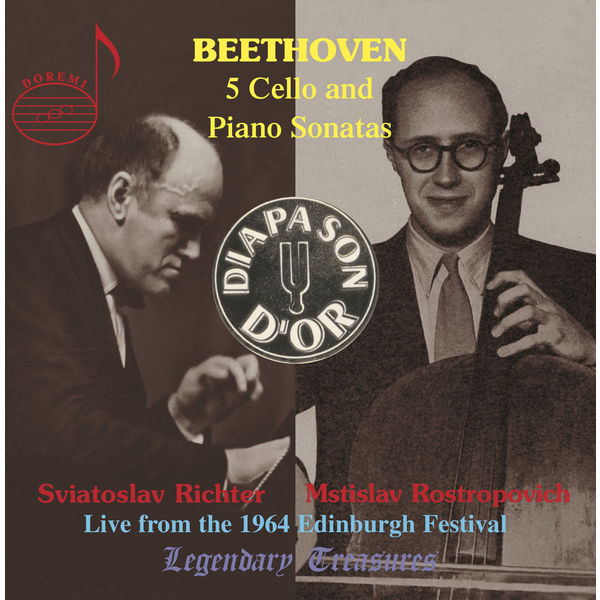 Mstislav Rostropovich|Beethoven: 5 Cello Sonatas Live (Edinburgh Festival, 1964)