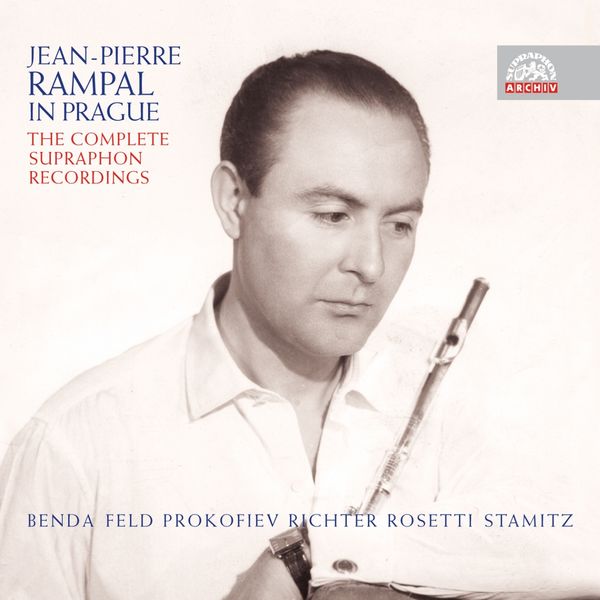 Jean Pierre Rampal, Alfréd Holeček, Viktorie Švihlíková, Václav Jiráček, Milan Munclinger, Martin Turnovský, Václav Neumann, Czech Philharmonic, Pragu - Feld, Prokofiev, Rössler, Benda, Stamitz, Richter: Jean-Pierre Rampal in Prague. The Complete Supraphon Recordings Jean Pierre Rampal, Alfréd Holeček, Viktorie Švihlíková, Václav Jiráček, Milan Munclinger, Martin Turnovský, Václav Neumann, Czech Philharmonic, Pragu - Feld, Prokofiev, Rössler, Benda, Stamitz, Richter: Jean-Pierre Rampal in Prague. The Complete Supraphon Recordings