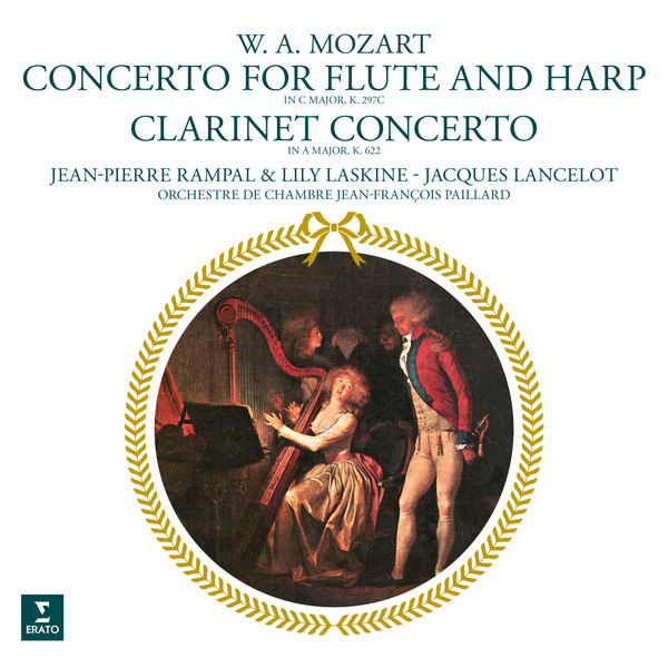 Jean-Pierre Rampal|Mozart: Concerto for Flute and Harp & Clarinet Concerto Jean-Pierre Rampal|Mozart: Concerto for Flute and Harp & Clarinet Concerto