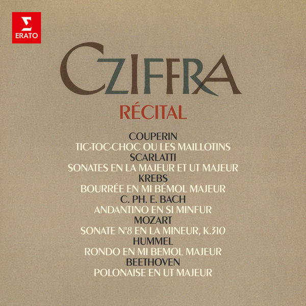 Gyorgy Cziffra|Récital: Couperin, Scarlatti, Krebs, Mozart, Hummel, Beethoven...