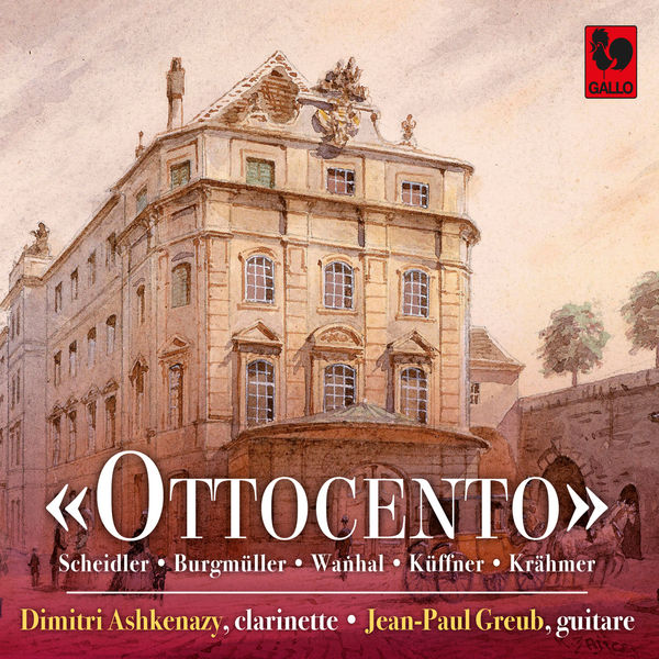 Dimitri Ashkenazy|Ottocento: Scheidler: Sonata in D Major, Op. 21 - Burgmüller: 3 Nocturnes - Vanhal: 6 Variations, Op. 42 - Küffner: Serenade in C Major, Op. 44 - Krähmer: Introduction & Variations, Op. 32