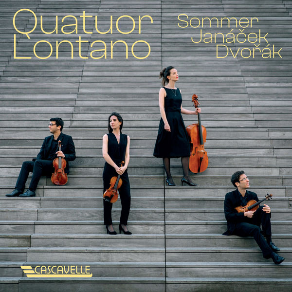 Quatuor Lontano|Sommer: String Quartet No. 1 in D Minor - Janáček: String Quartet No. 1 "Kreutzer Sonata" - Dvořák: String Quartet No. 12 in F Major, Op. 96 "American" Quatuor Lontano|Sommer: String Quartet No. 1 in D Minor - Janáček: String Quartet No. 1 "Kreutzer Sonata" - Dvořák: String Quartet No. 12 in F Major, Op. 96 "American"