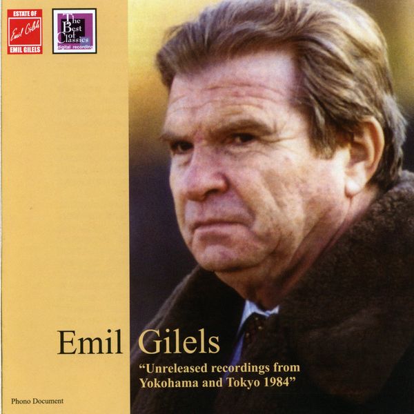 Emil Gilels|Brahms, Schumann & Mendelssohn: Piano Works (Live)