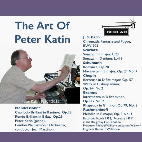Peter Katin - The Art of Peter Katin Peter Katin - The Art of Peter Katin