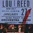 Lou Reed Live at Alice Tully Hall January 27, 1973 - 2nd Show