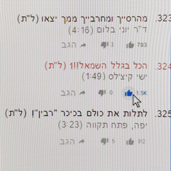 ישי קיצ׳לס|הכל בגלל השמאל