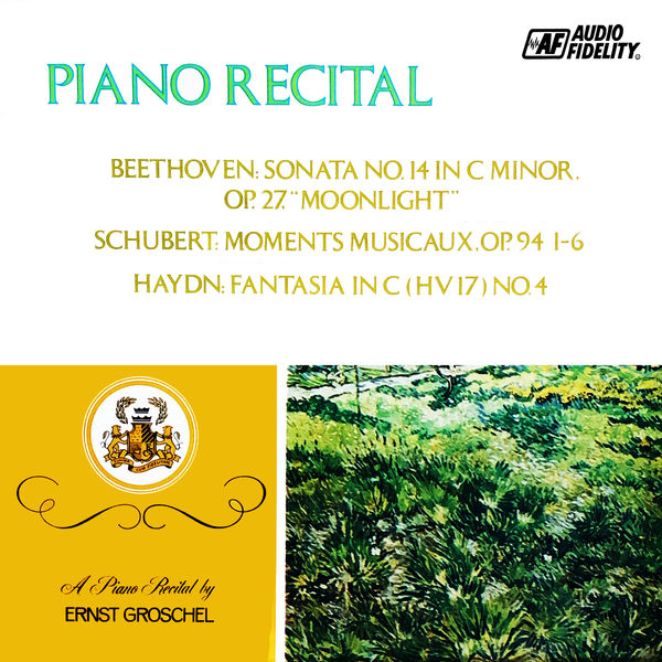 Ernst Gröschel - Piano Recital Ernst Gröschel - Piano Recital