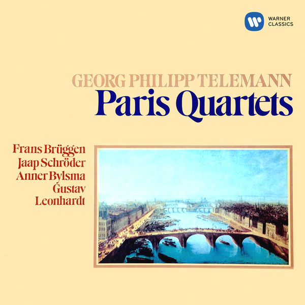 フランス・ブリュッヘン|Telemann: Paris Quartets