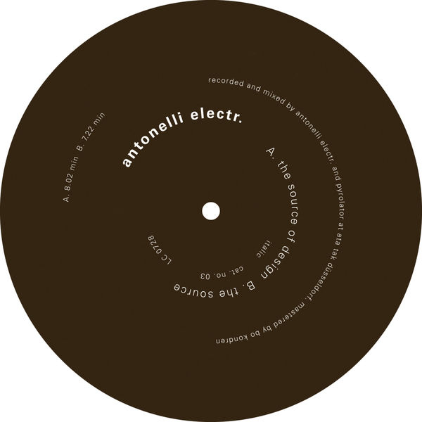 Antonelli|The Source Antonelli|The Source