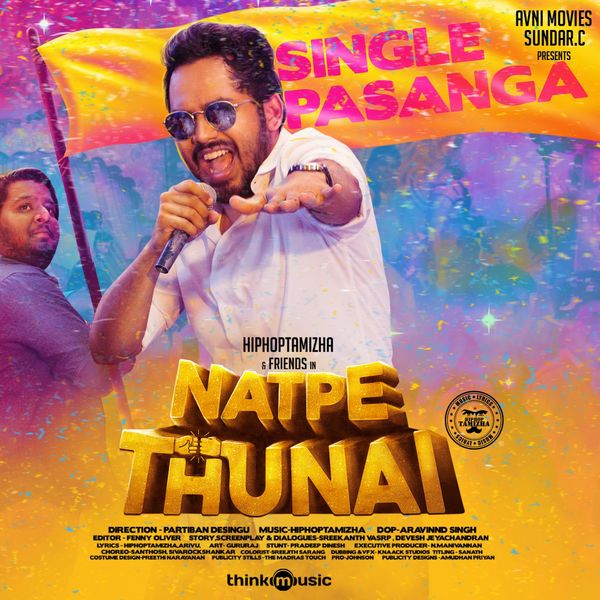 Single Pasanga (From "Natpe Thunai"), Hiphop Tamizha, Kaka
