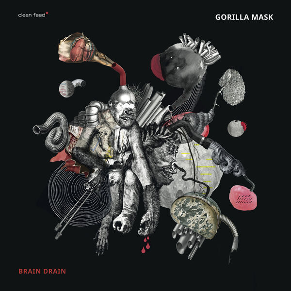 Gorilla Mask - Brain Drain Gorilla Mask - Brain Drain