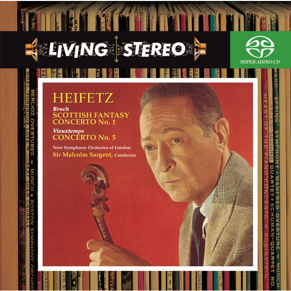 Jascha Heifetz|Bruch: Violin Concerto No. 1; Scottish Fantasy & Vieuxtemps: Violin Concerto No. 5