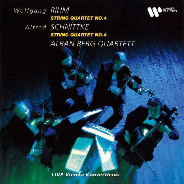 Alban Berg Quartett|Rihm & Schnittke: String Quartets No. 4 (Live at Vienna Konzerthaus, 1990) Alban Berg Quartett|Rihm & Schnittke: String Quartets No. 4 (Live at Vienna Konzerthaus, 1990)