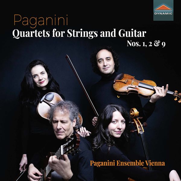 Paganini Ensemble Vienna|Paganini: Quartets for Strings & Guitar Nos. 1, 2 & 9 Paganini Ensemble Vienna|Paganini: Quartets for Strings & Guitar Nos. 1, 2 & 9