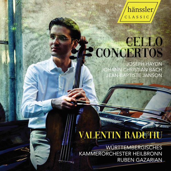 Valentin Radutiu|Haydn, Bach & Janson: Cello Concertos