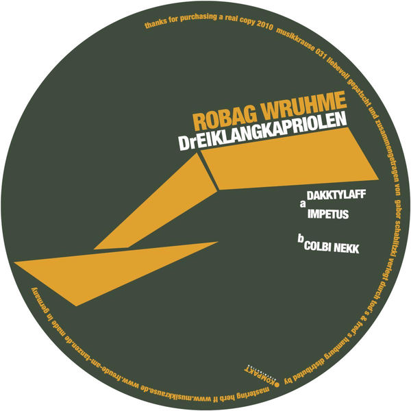 Robag Wruhme|Dreiklangkapriolen