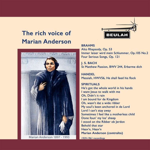 Marian Anderson - The Rich Voice of Marian Anderson Marian Anderson - The Rich Voice of Marian Anderson