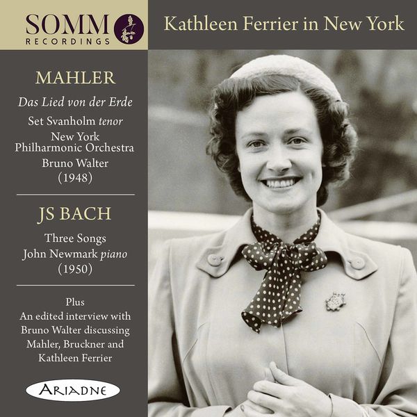 Kathleen Ferrier|Kathleen Ferrier in New York in 1948 (New mastering)