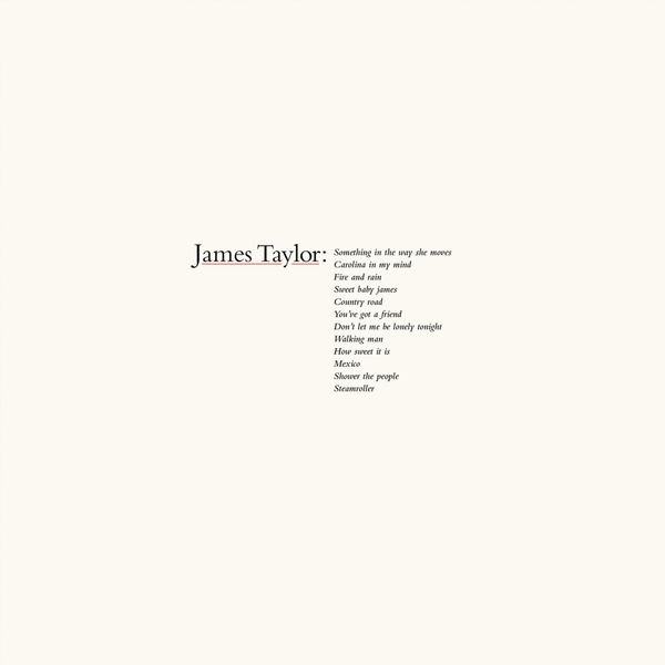 James Taylor - James Taylor's Greatest Hits (2019 Remaster) James Taylor - James Taylor's Greatest Hits (2019 Remaster)