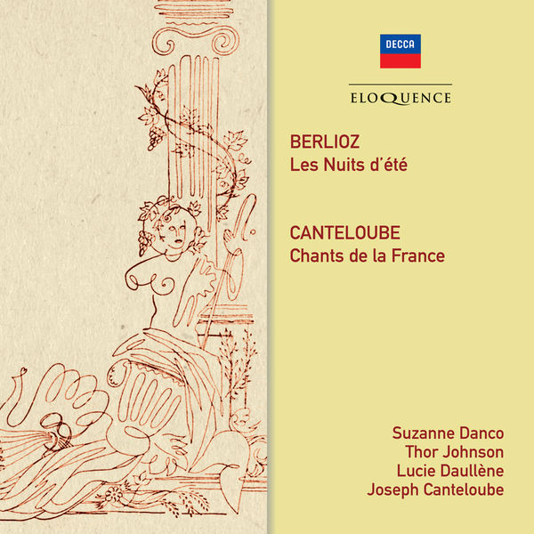 Suzanne Danco - Berlioz:Nuits d'été - Canteloube:Chants de France Suzanne Danco - Berlioz:Nuits d'été - Canteloube:Chants de France