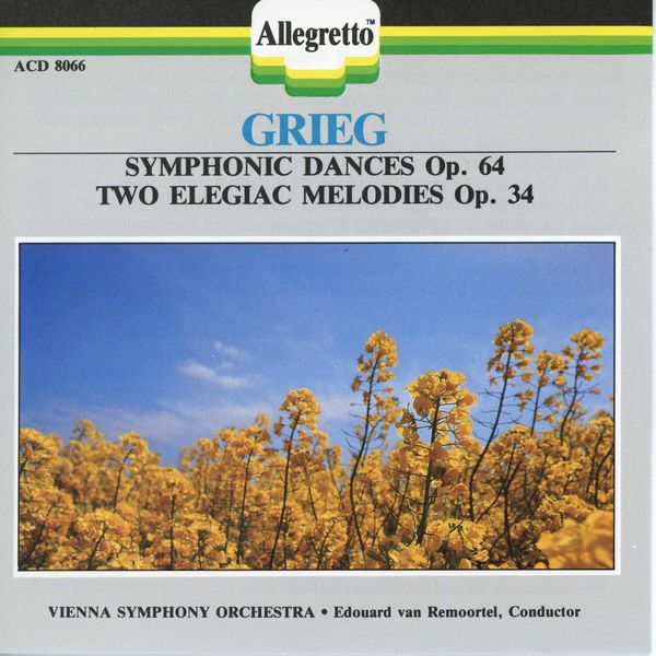 Wiener Symphoniker - Grieg: 2 Elegiac Melodies, Op. 34 & Symphonic Dances, Op. 64 Wiener Symphoniker - Grieg: 2 Elegiac Melodies, Op. 34 & Symphonic Dances, Op. 64