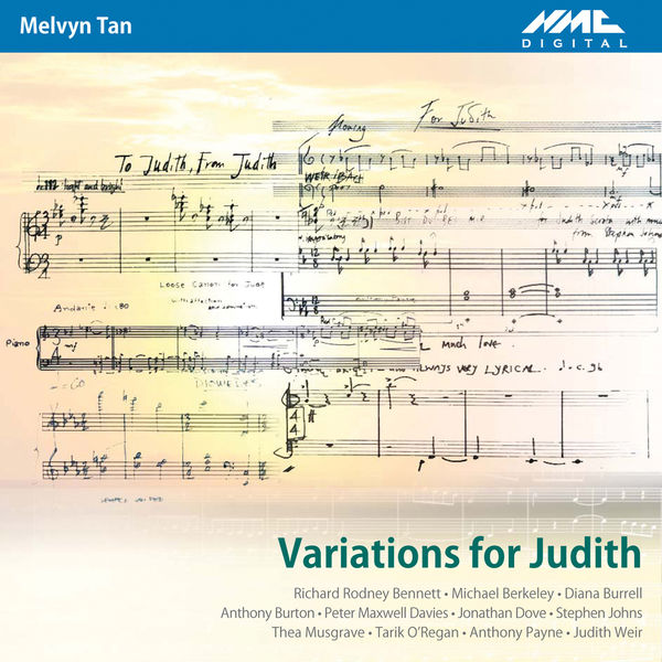 Melvyn Tan - Variations for Judith Melvyn Tan - Variations for Judith
