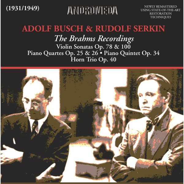 Adolf Busch|The Brahms Recordings (Recorded 1931-1949)