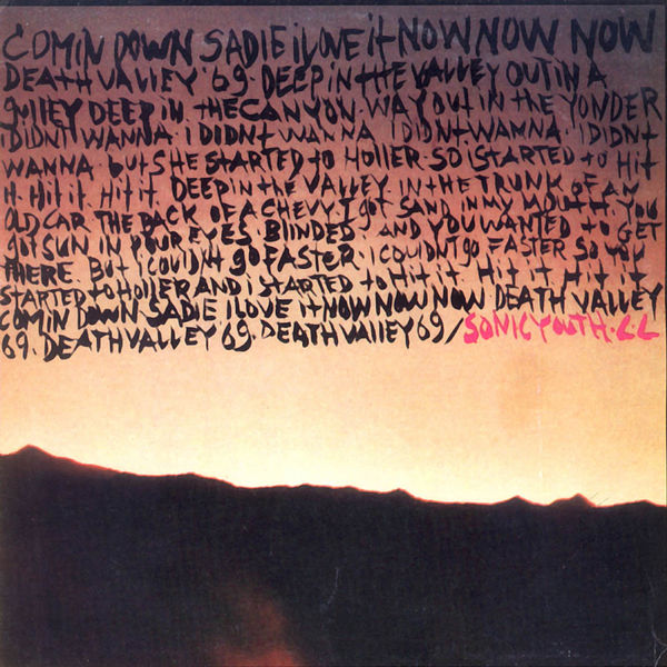 Sonic Youth|Death Valley '69 / Brave Men Run (In My Family) Sonic Youth|Death Valley '69 / Brave Men Run (In My Family)