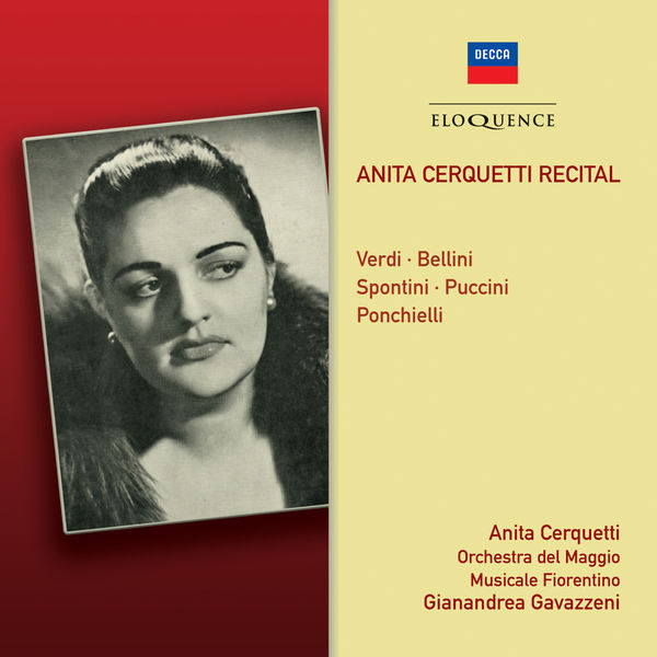 Anita Cerquetti|Anita Cerquetti Recital