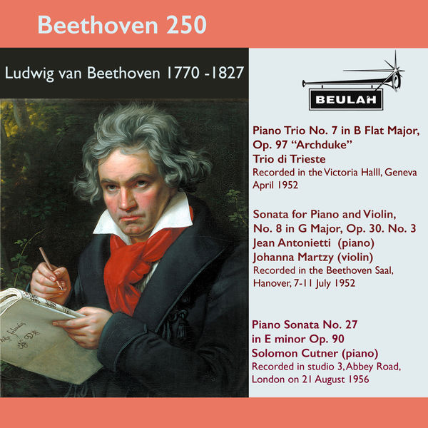 Various Artists - Beethoven 250 Archduke Piano Trio, Violin Sonata No. 8, Piano Sonata No. 27 Various Artists - Beethoven 250 Archduke Piano Trio, Violin Sonata No. 8, Piano Sonata No. 27