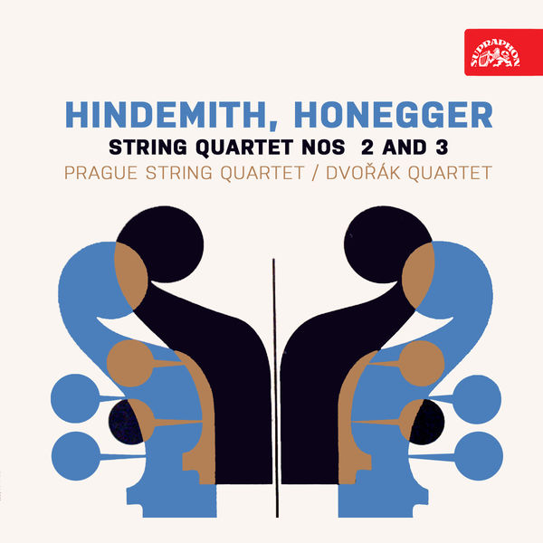 Hindemith, Honegger String Quartet Nos. 2 & 3, Prague String Quartet