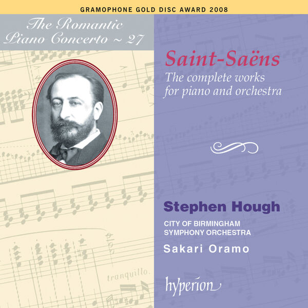 Stephen Hough|Saint-Saëns: Piano Concertos Nos. 1-5 etc. (Hyperion Romantic Piano Concerto 27)