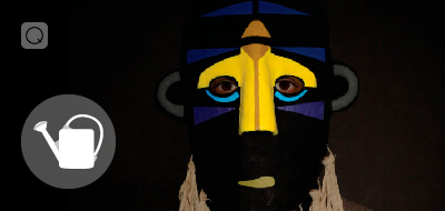 Behind a mask Behind a mask